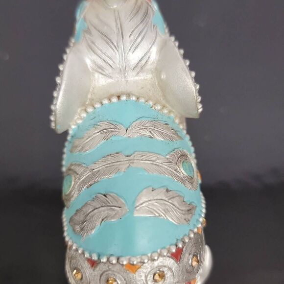 ‎The Hamilton Collection "Sterling Strength" Elephant Figurine - Picture 4 of 6